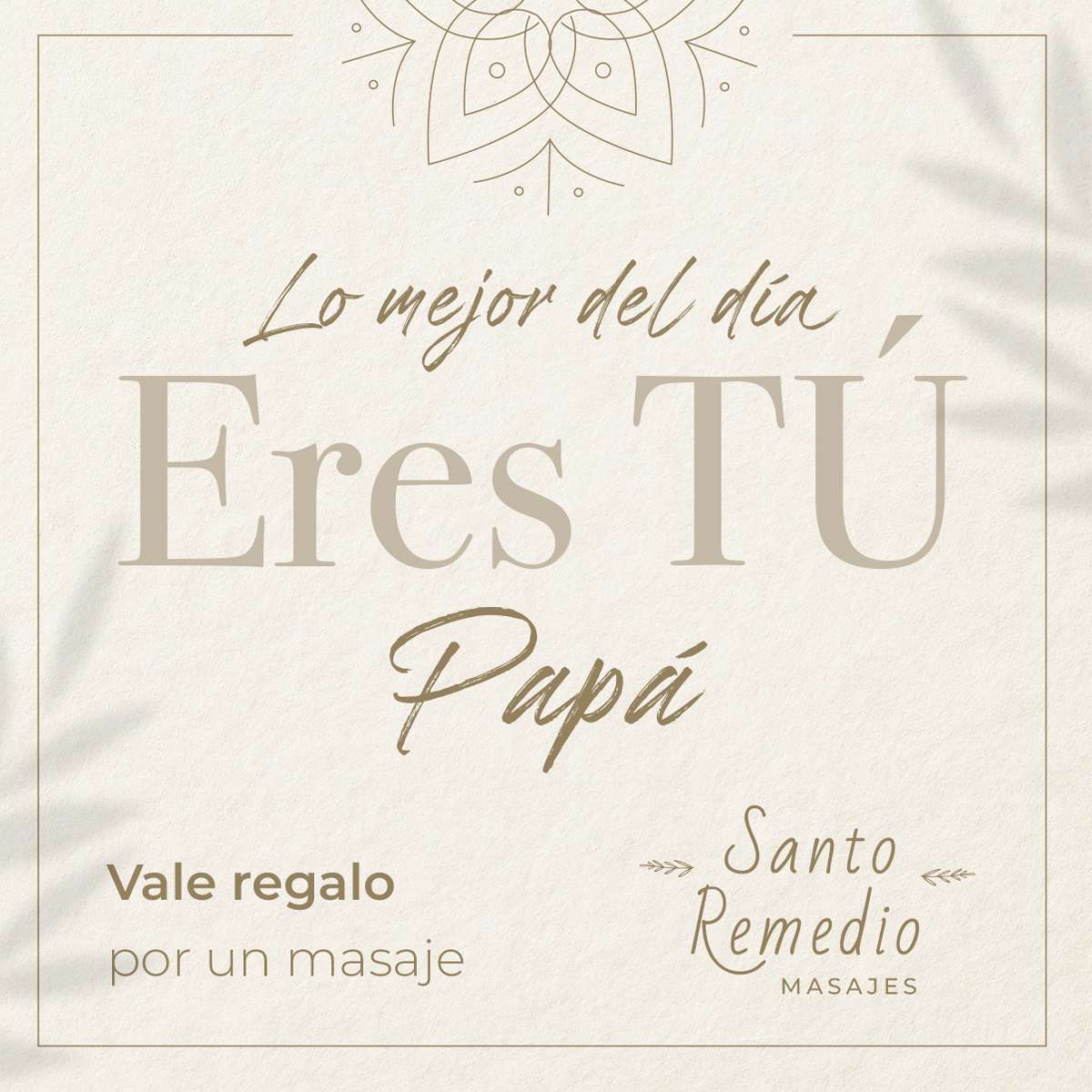 Tarjeta Regalo día del padre